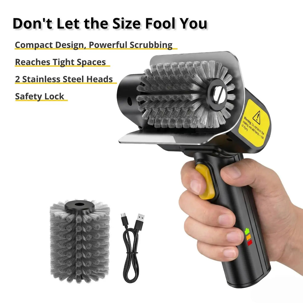 SOARFLY Electric Cordless Grill Brush — 600RPM