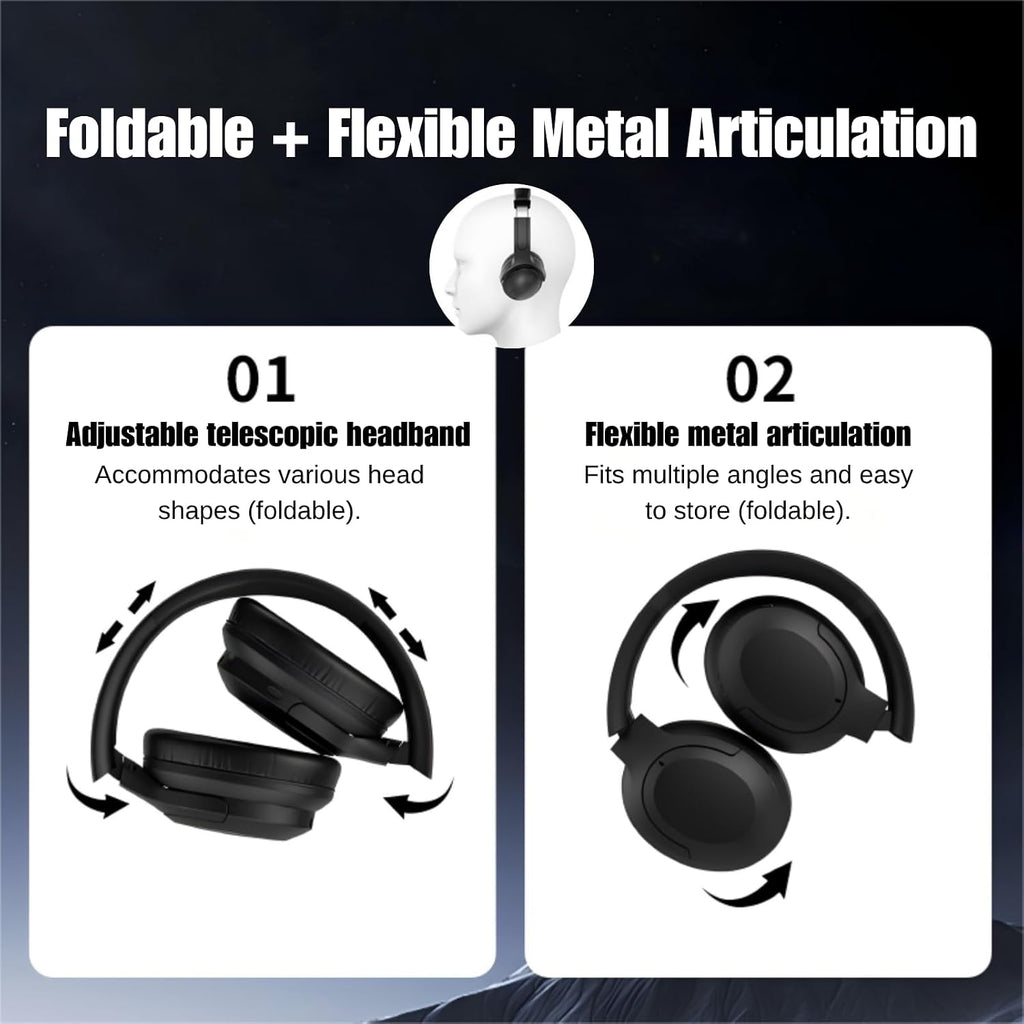 Volt Over-Ear Wireless Headphones — Black
