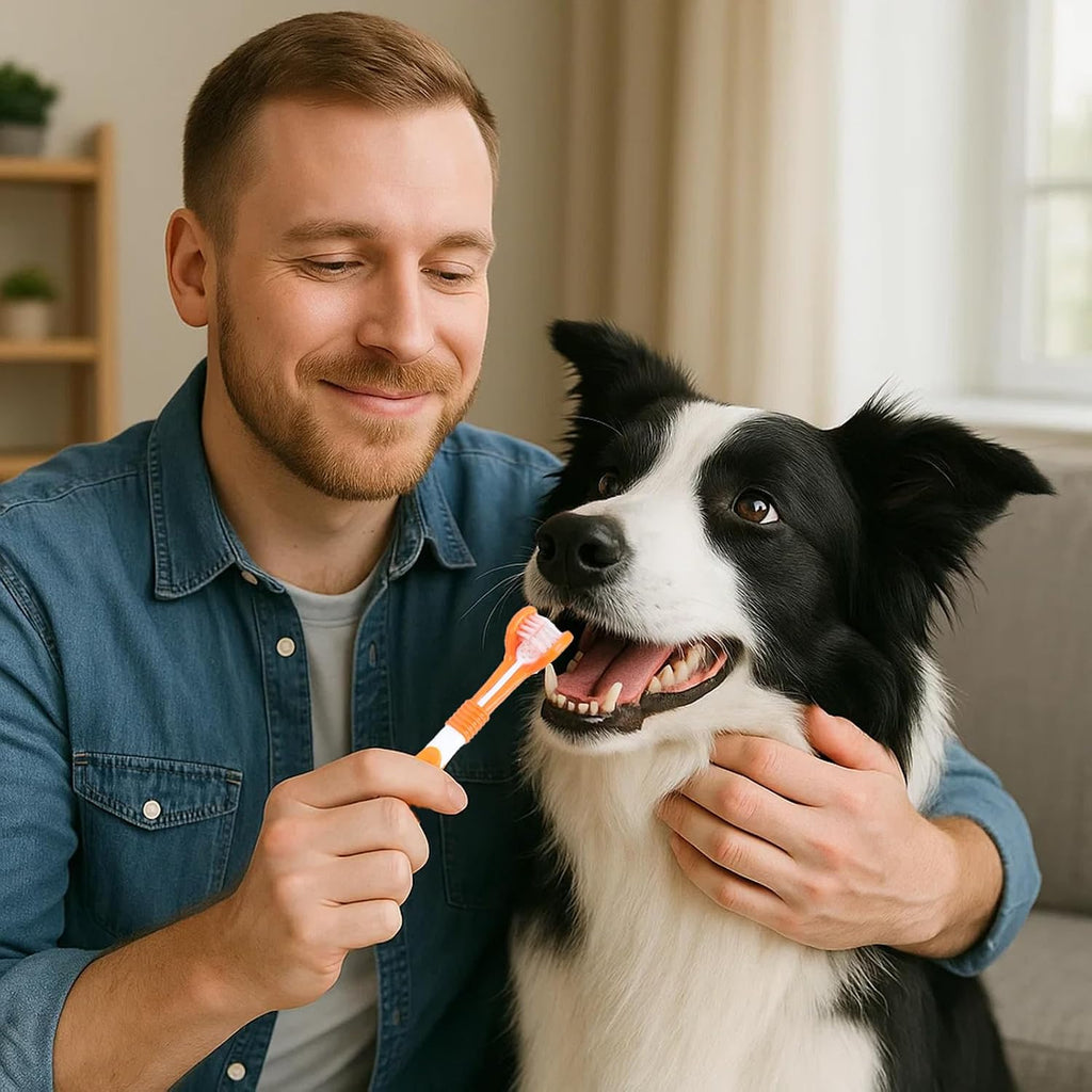 Complete Dog Toothbrush Kit — 10-Piece Dental Care Set