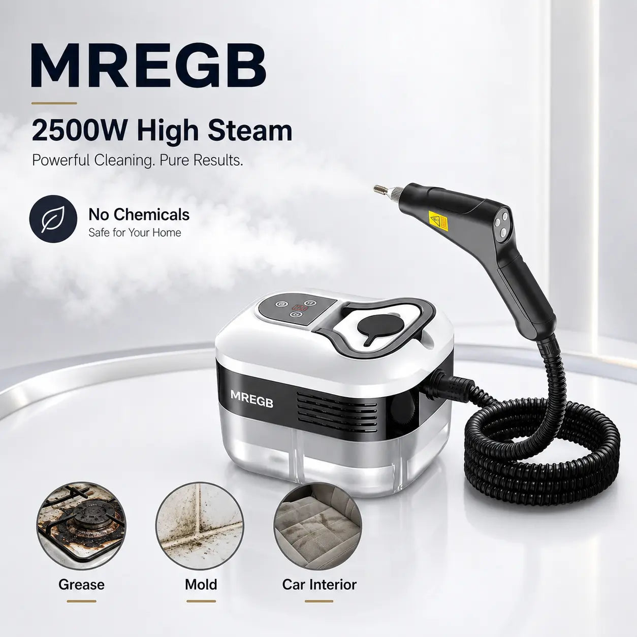 MREGB Handheld Steam Cleaner with Accessories