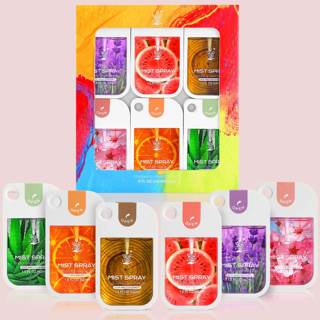 Mini Travel Hand Sanitizer Spray — Moisturizing