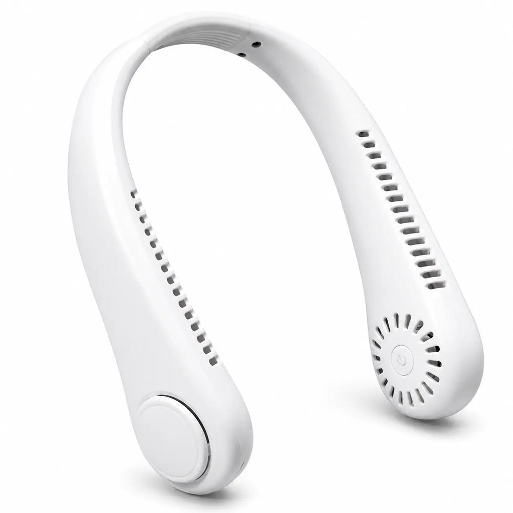 Hands-Free Neck Fan — Lightweight Wearable Cooling