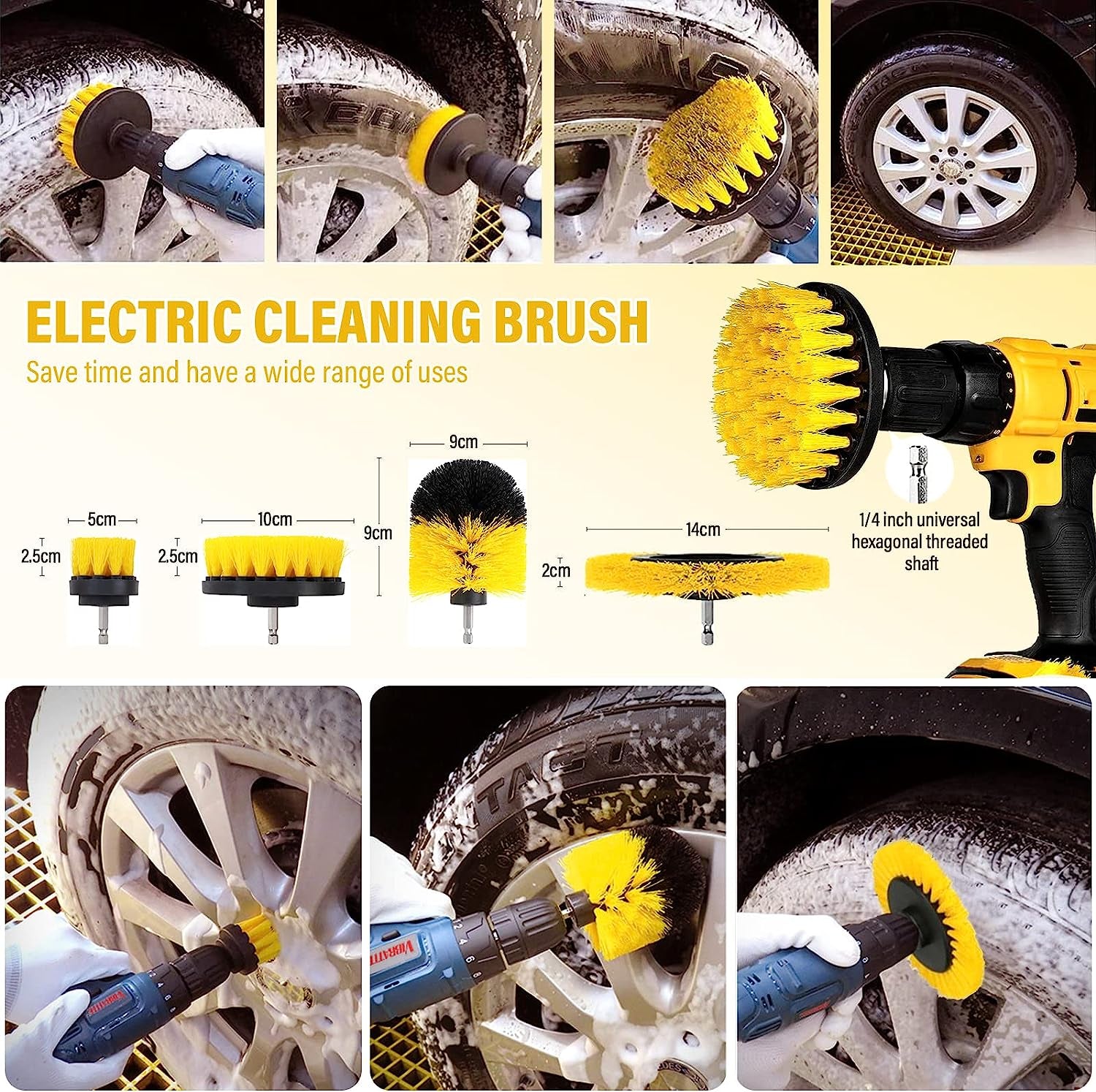 AOKITO 20-Piece Car Cleaning Kit
