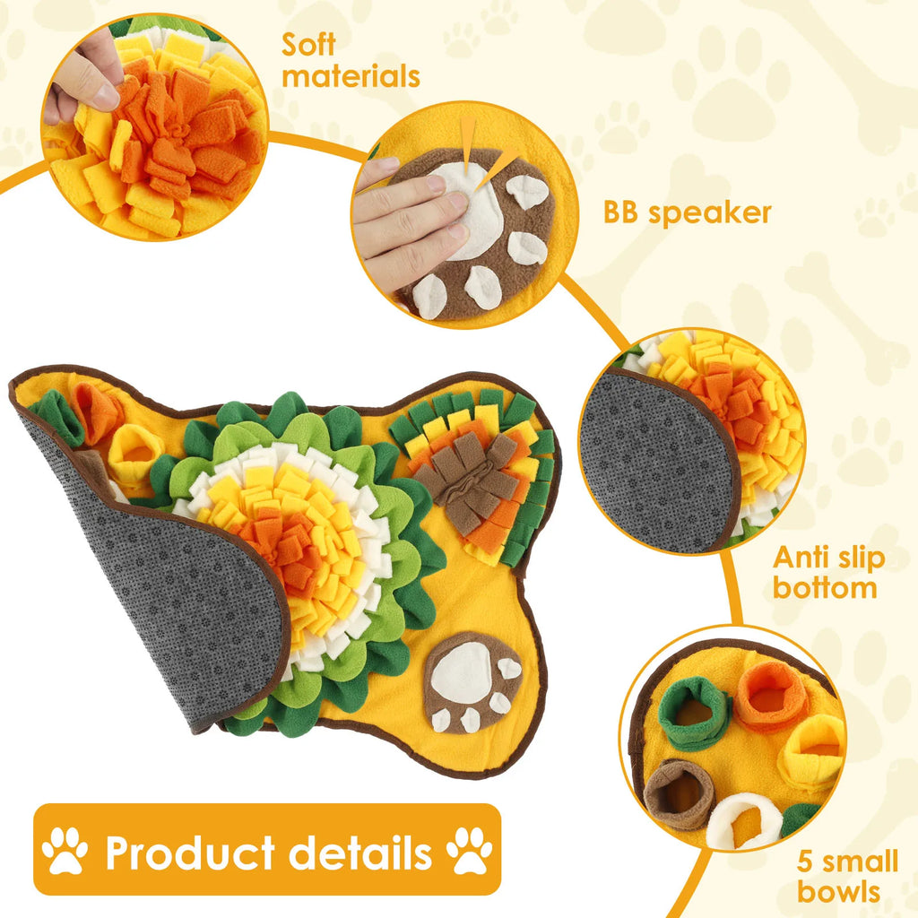 Interactive Snuffle Mat — Foraging & Slow Feeding for Dogs