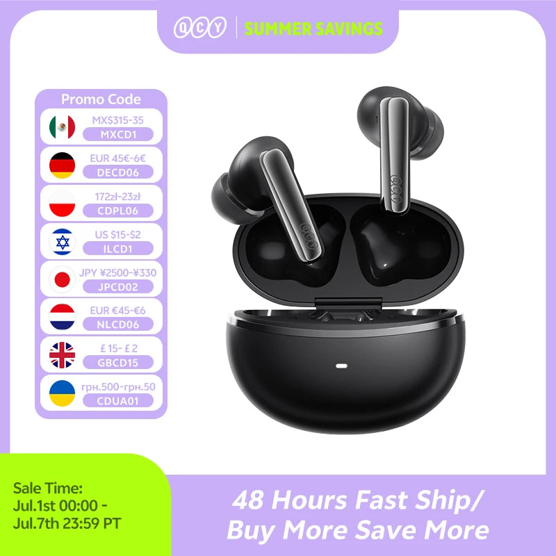 MeloBuds N70 — ANC Wireless Earbuds