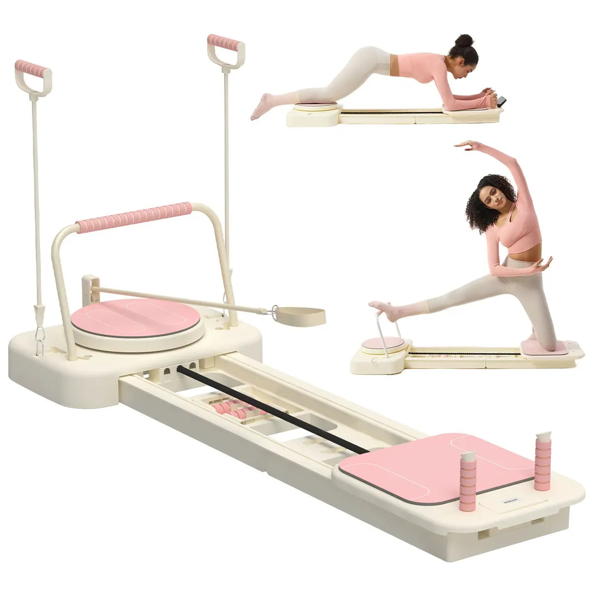 HOTWAVE 7-in-1 Portable Pilates Reformer Board