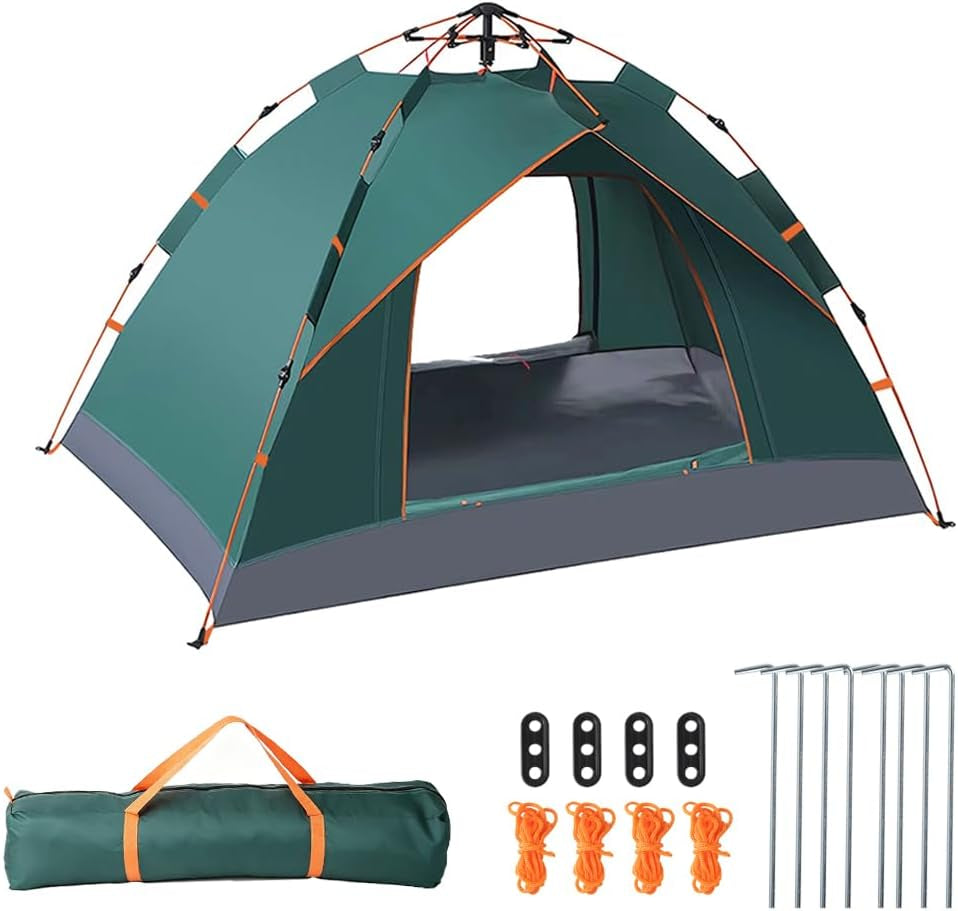 PopUp 2-Person Camping Tent — Waterproof