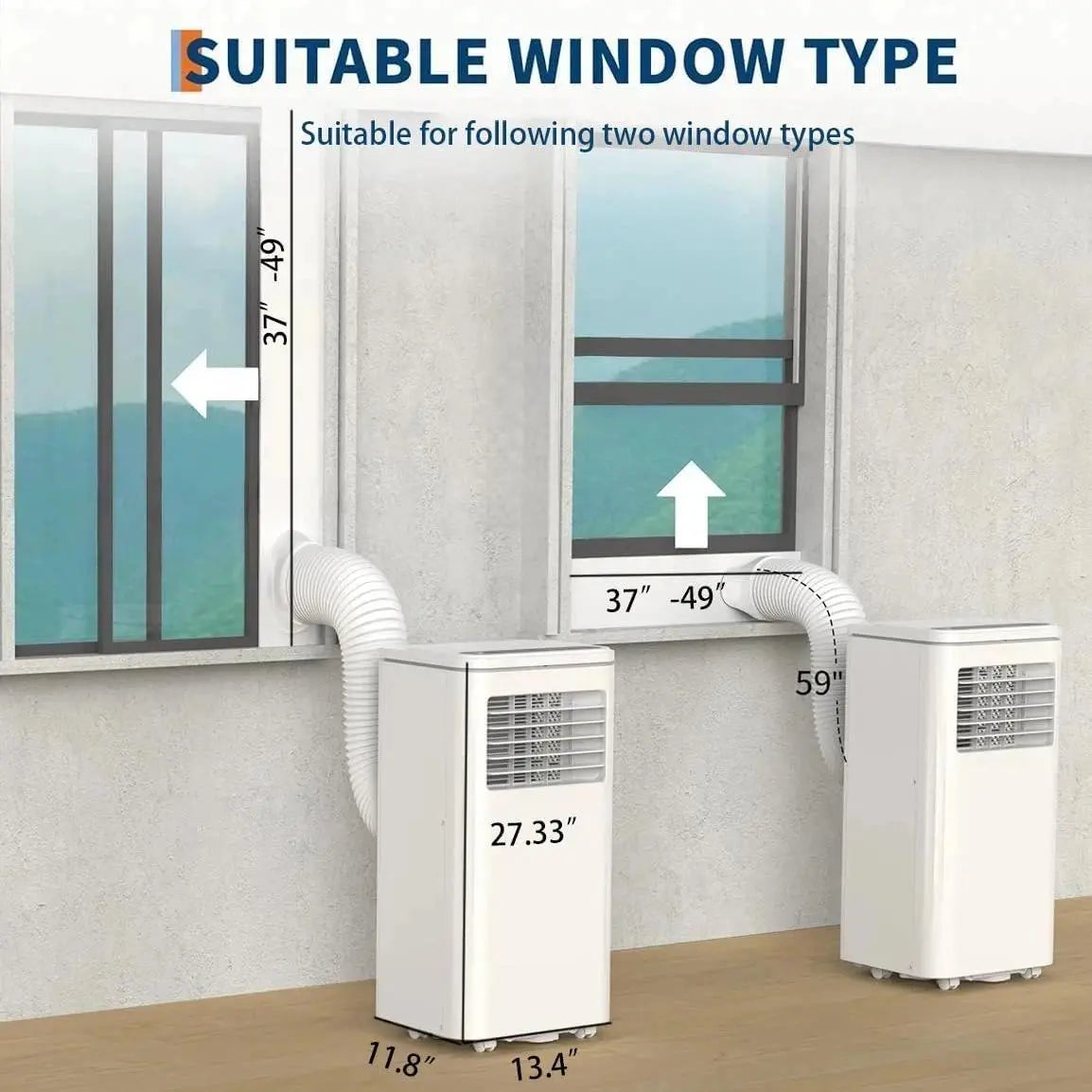 Garvee 4-in-1 Portable Air Conditioner — 8K–14K BTU