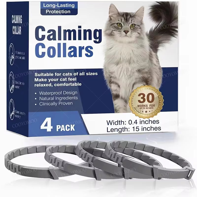 Calming Pheromone Collar for Dogs & Cats — Anxiety Relief