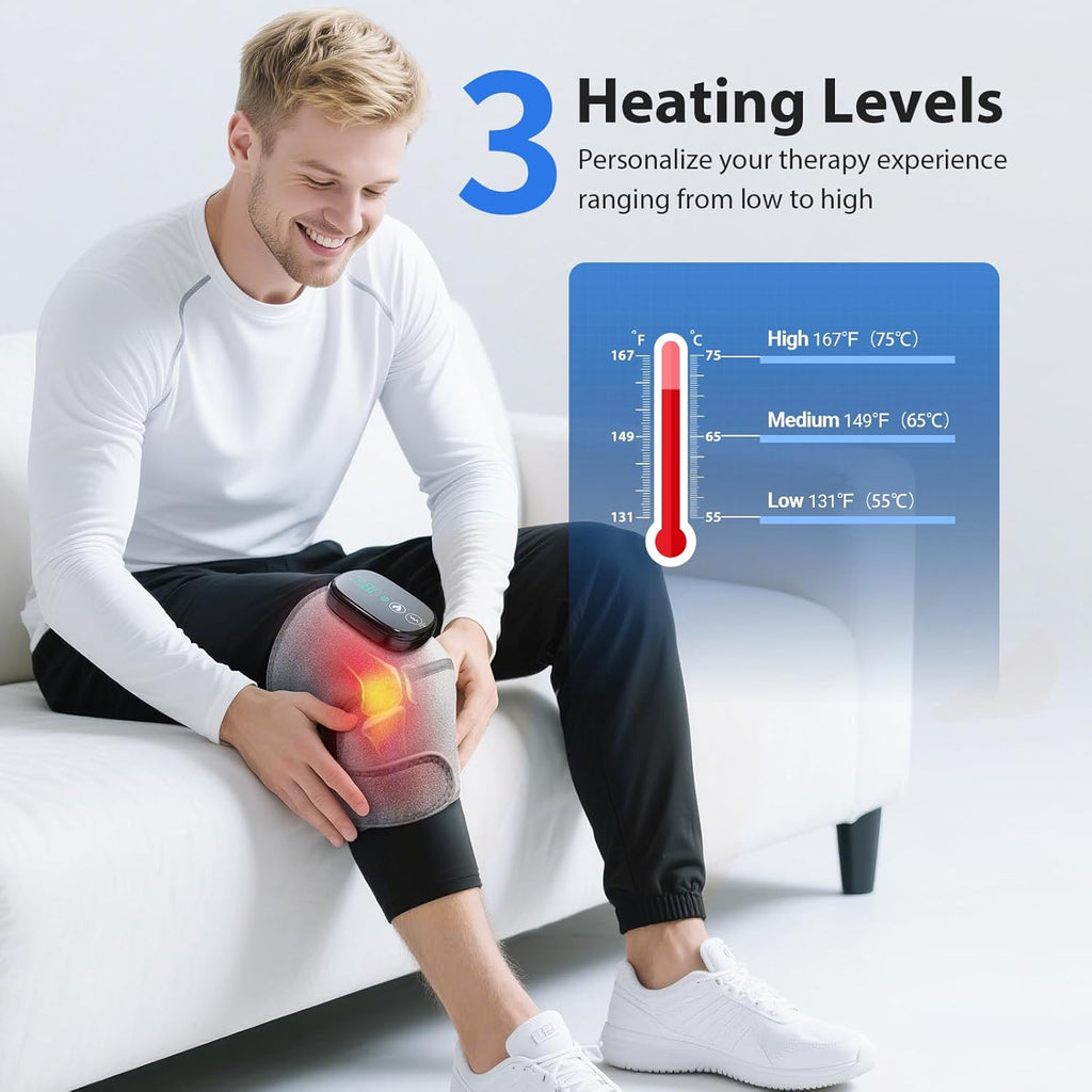 3-in-1 Heated Knee & Shoulder Massager