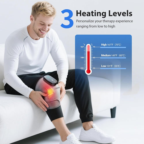 3-in-1 Heated Knee & Shoulder Massager