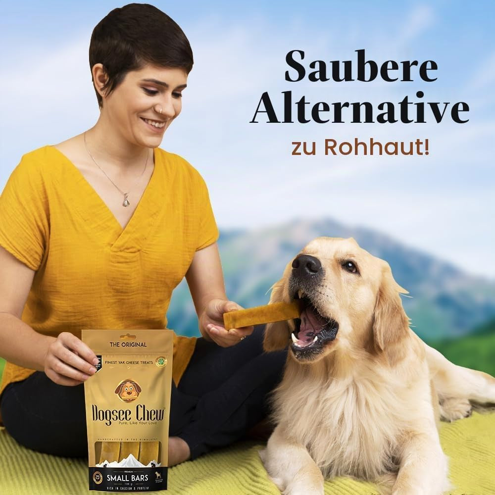 Dogsee Himalayan Yak Cheese Dental Chews — Natural Teeth Cleaning