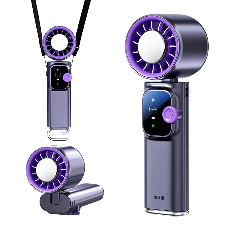 Foldable Handheld Fan — 199 Speed Levels