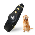 Bon Chien Leather Dog Collar with AirTag Holder