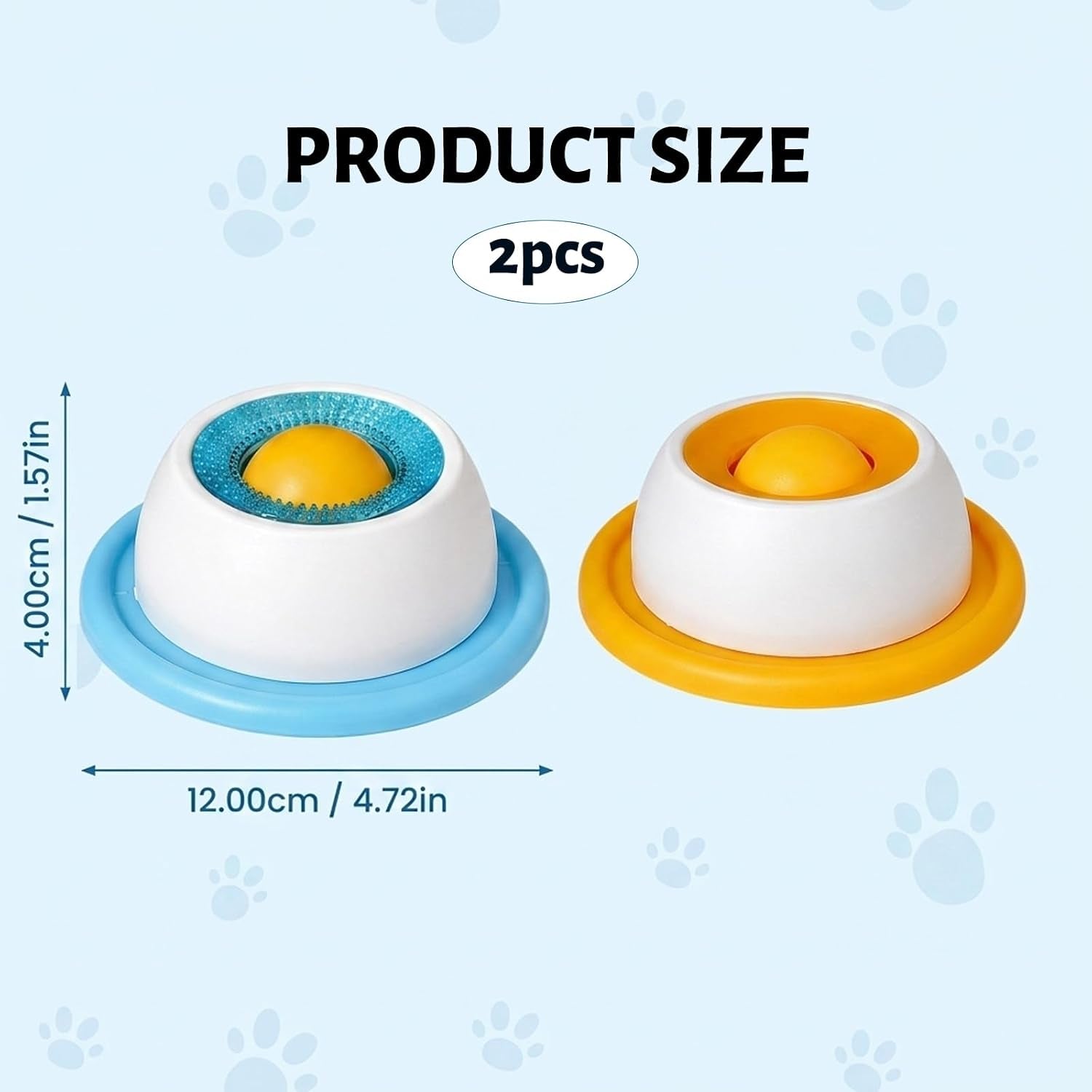 Soothing Lick Mat 2-Pack — Slow Feeder & Bath Helper for Dogs