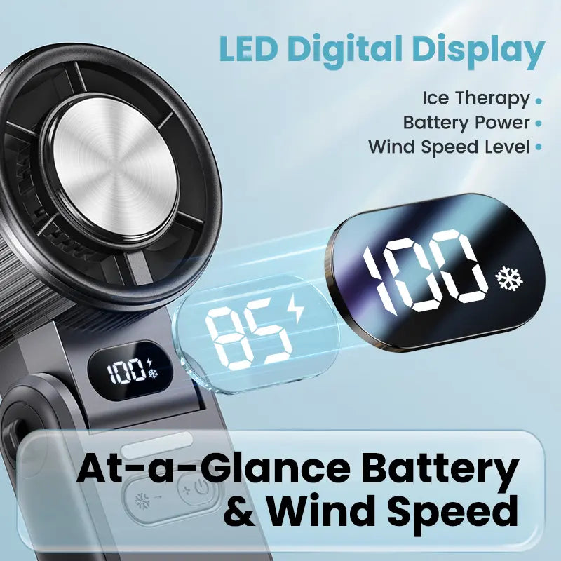 DIGIX 3-in-1 Handheld Turbo Fan — 25,000 RPM