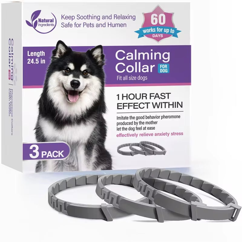 Calming Pheromone Collar for Dogs & Cats — Anxiety Relief