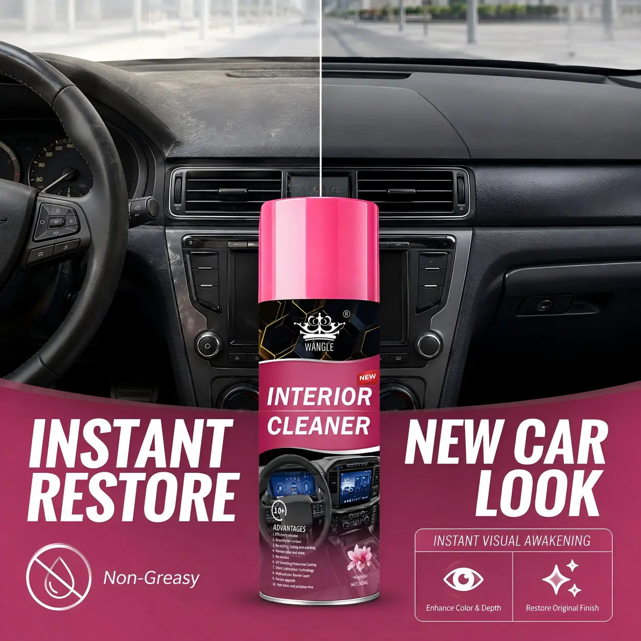Car Dashboard Polish & UV Protectant