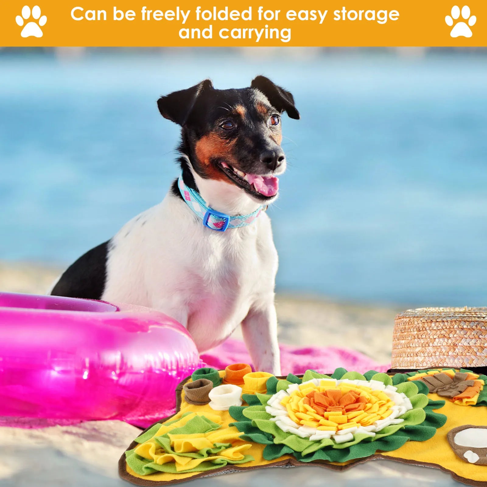 Interactive Snuffle Mat — Foraging & Slow Feeding for Dogs
