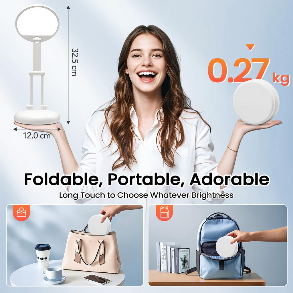 Fold & Go Wireless LED Desk Lamp