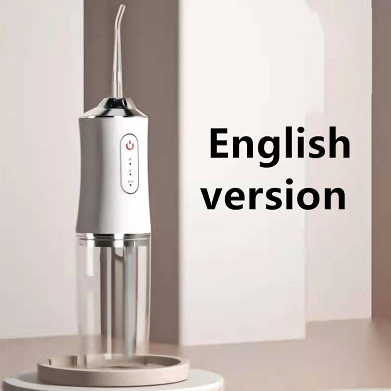 Portable Cordless Water Flosser – USB Rechargeable Oral Irrigator with 3 Cleaning Modes & 240ml Tank
