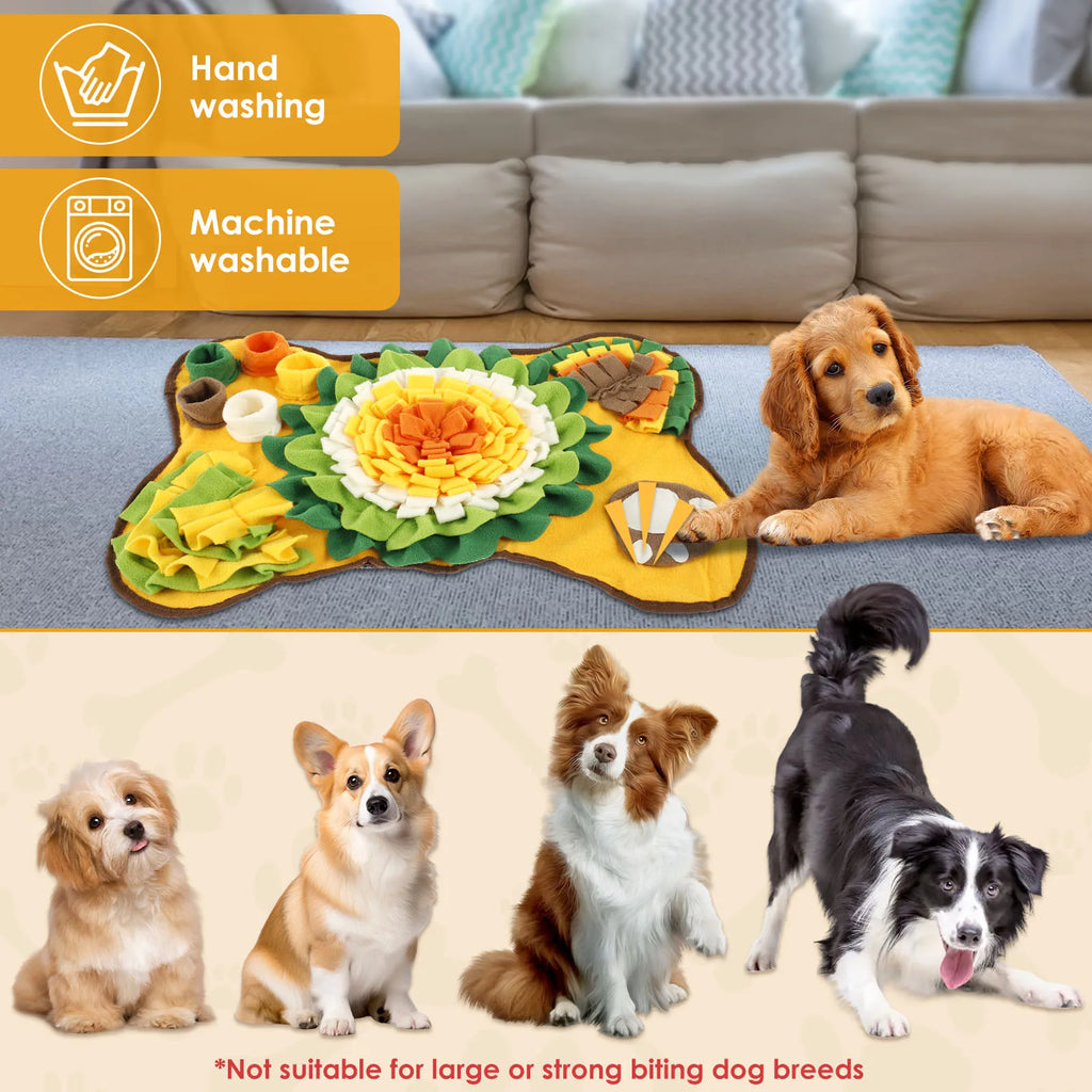 Interactive Snuffle Mat — Foraging & Slow Feeding for Dogs