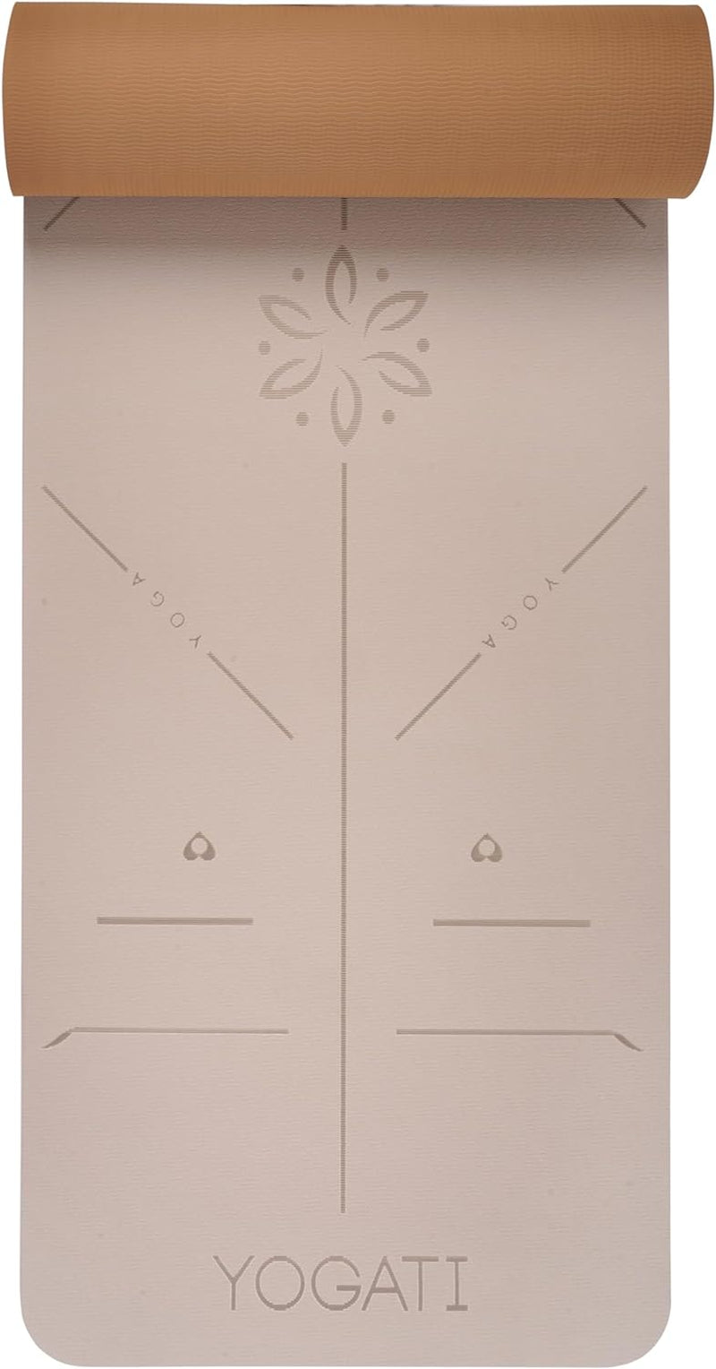 Align Pro Yoga Mat — Non-Slip with Guide Lines