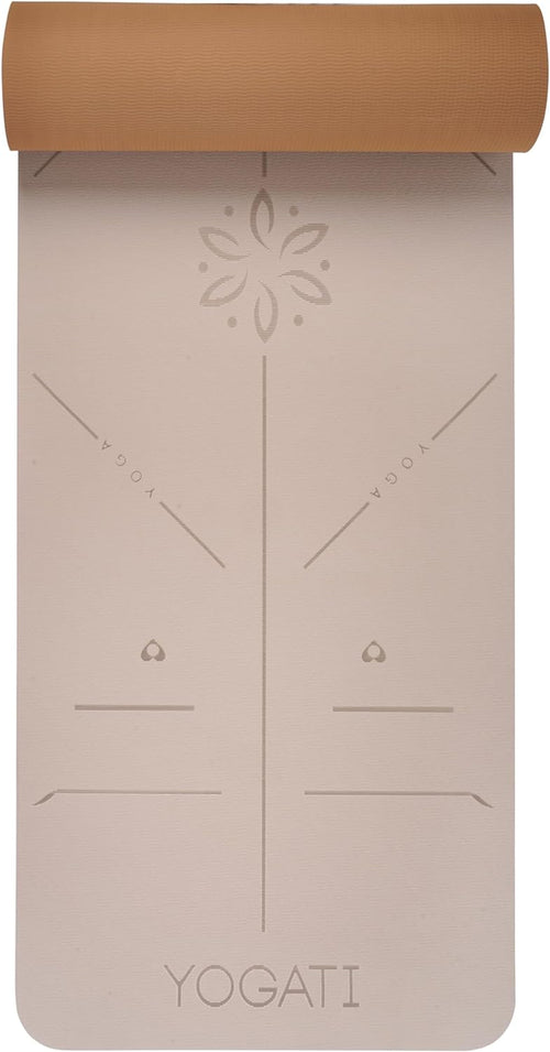 Align Pro Yoga Mat — Non-Slip with Guide Lines