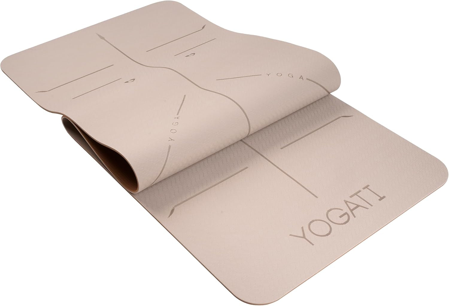 Align Pro Yoga Mat — Non-Slip with Guide Lines
