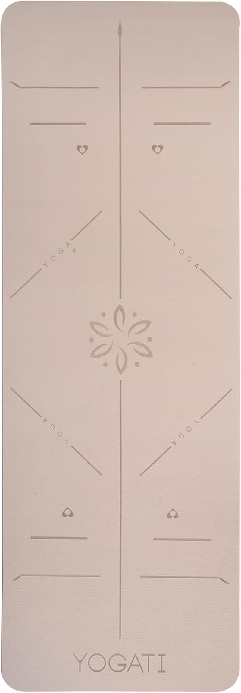 Align Pro Yoga Mat — Non-Slip with Guide Lines