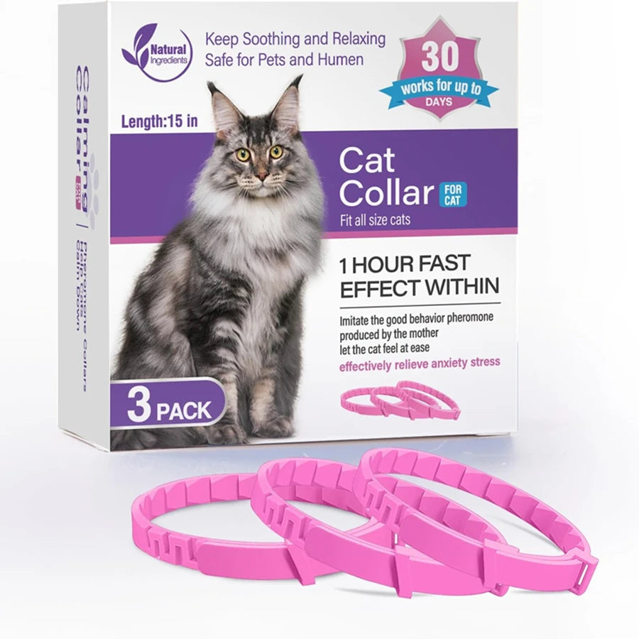 Calming Pheromone Collar for Dogs & Cats — Anxiety Relief