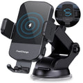 15W Wireless Car Charger with Auto-Clamping Holder