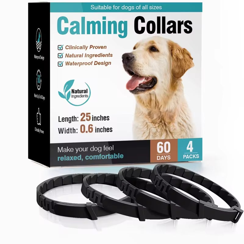 Calming Pheromone Collar for Dogs & Cats — Anxiety Relief