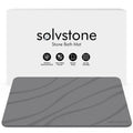 SØLVSTONE Quick-Dry Stone Bath Mat — Waves