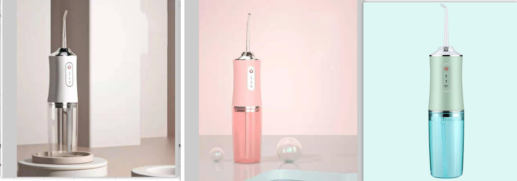 Portable Cordless Water Flosser – USB Rechargeable Oral Irrigator with 3 Cleaning Modes & 240ml Tank