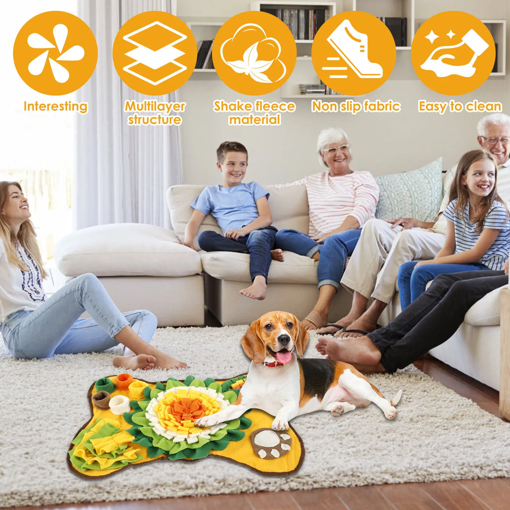 Interactive Snuffle Mat — Foraging & Slow Feeding for Dogs