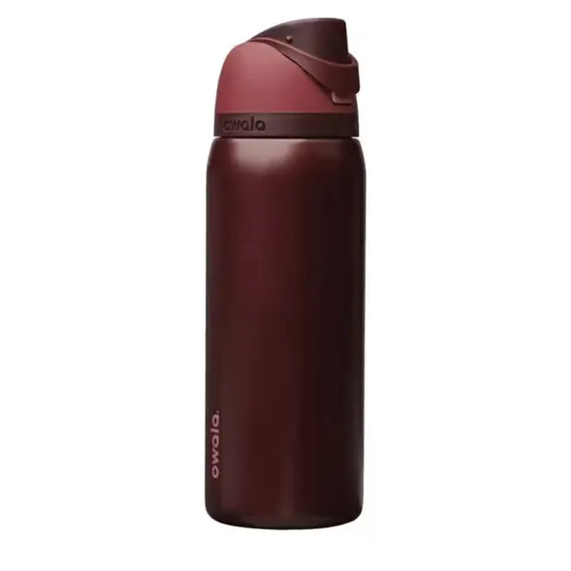 Owala FreeSip Insulated Bottle — 32oz, Black Cherry