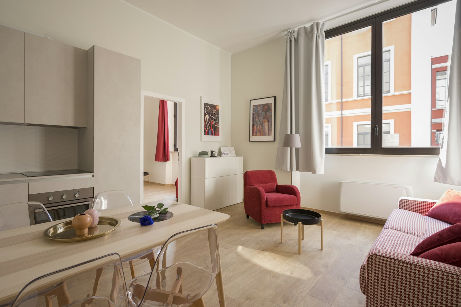 Modern curated interior